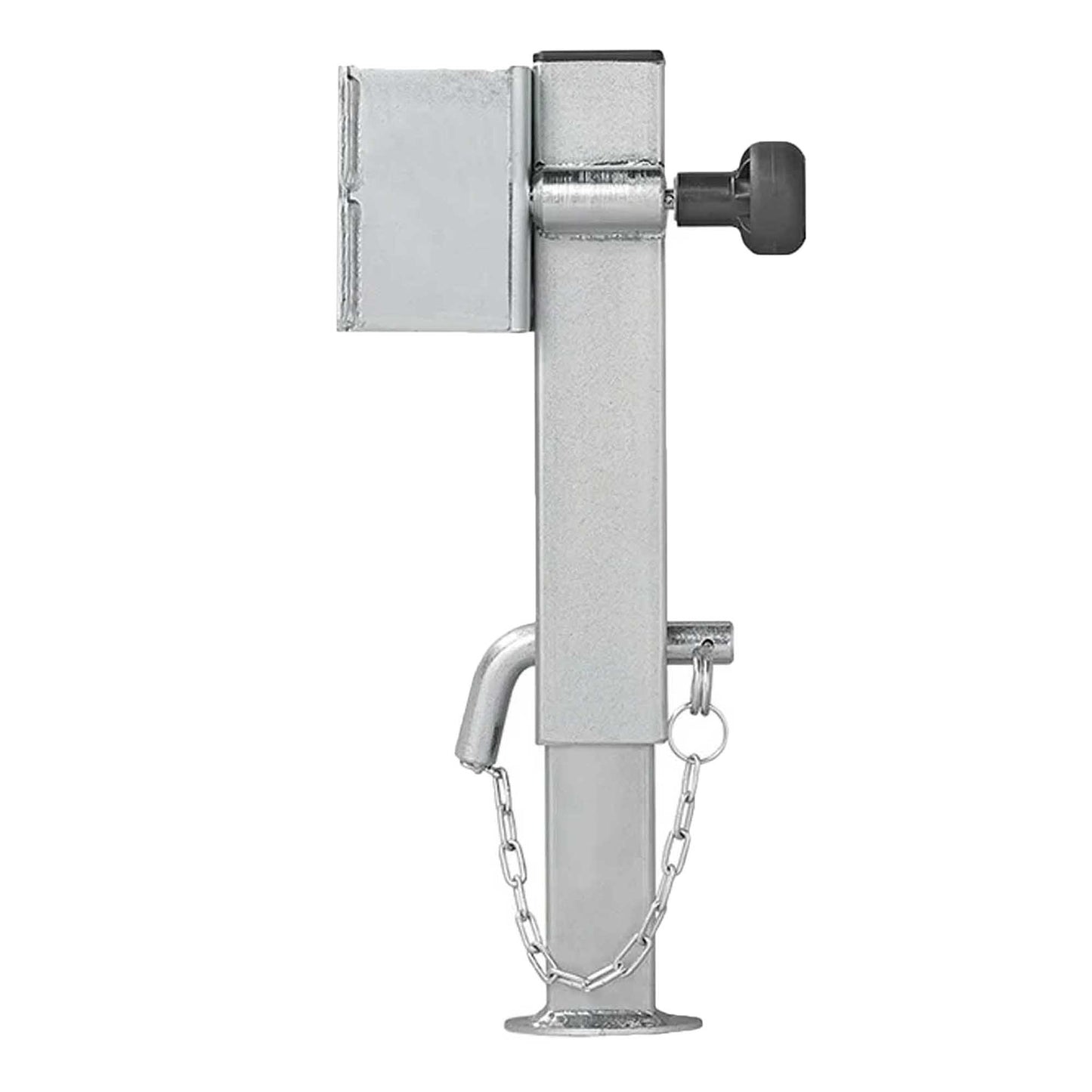 Parking support 60x60mm tiltable 346-546 mm 1300 kg with screw set 