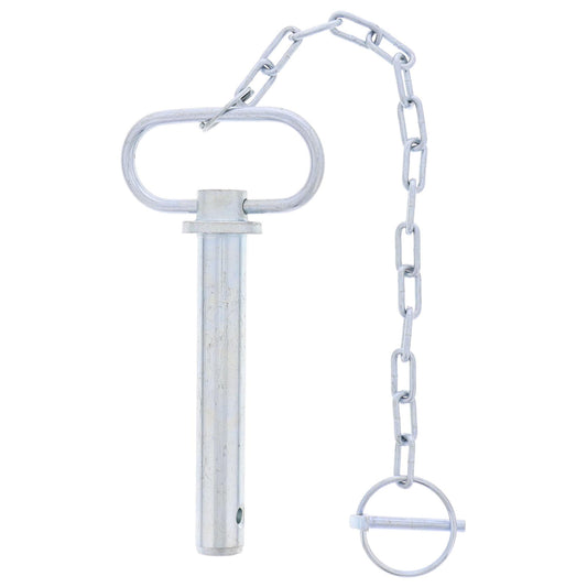 Unterlenkerbolzen mit Handgriff & Kette Kat.1 L- ca. 125mm