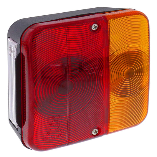 Rear light 3 functions 101mm x 90mm