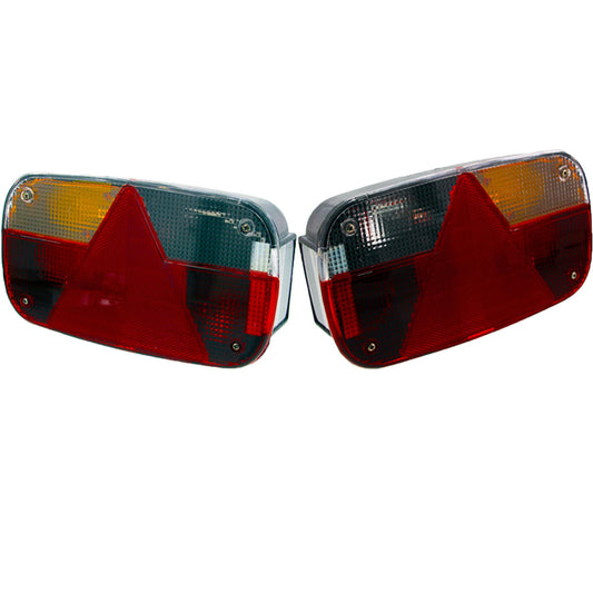 Aspöck set Multipoint 3 NSL and RFS rear lights
