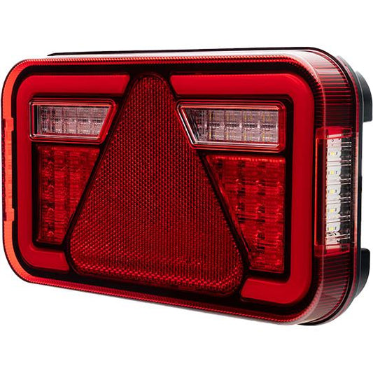 Aspöck MultiLED IV LED rear light left 5-pin bayonet 12/24V