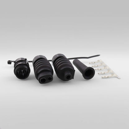 ASPÖCK Verbinder Set 5-pol. Bajonett/Stecker 12V - 13-0536-004
