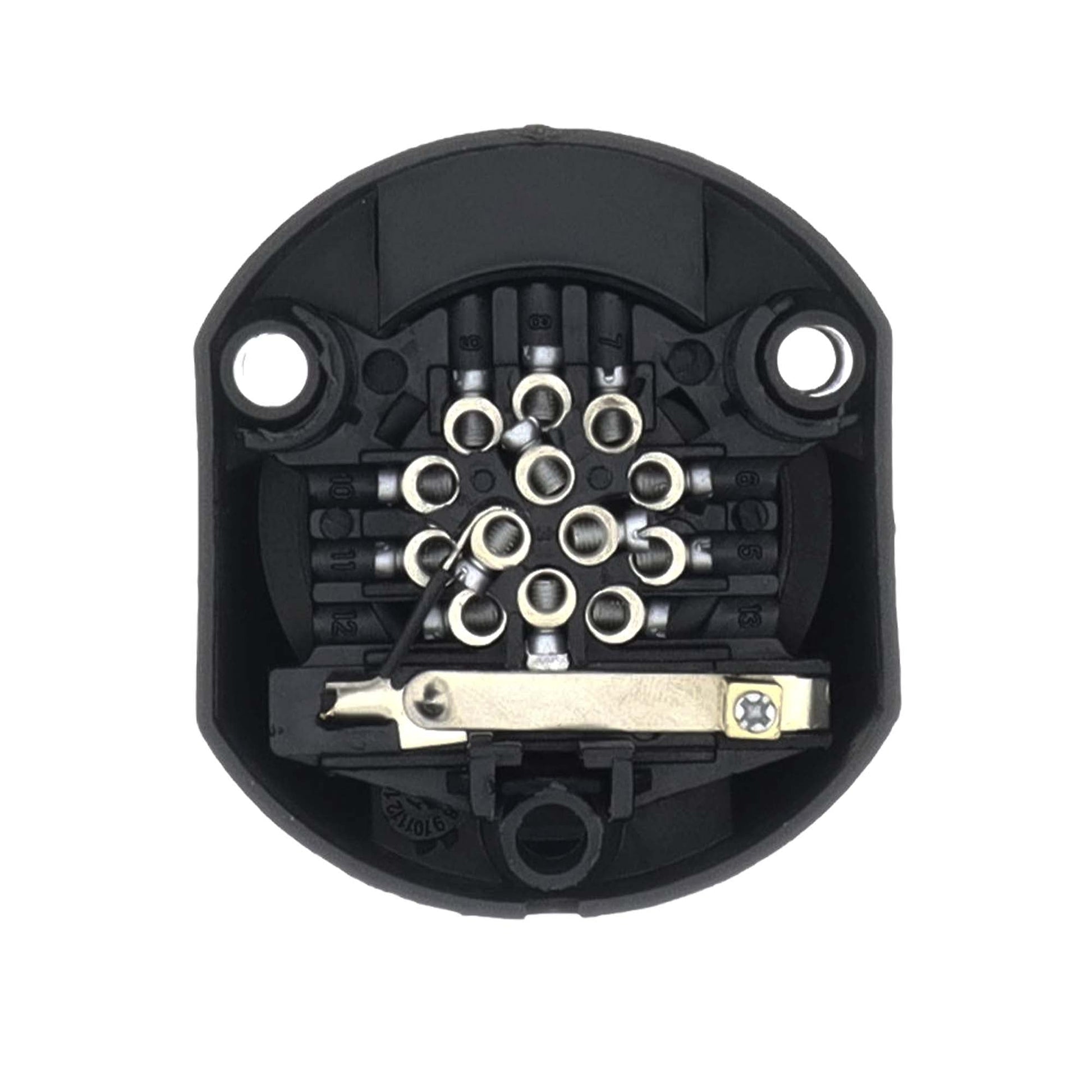 13 - poliges Anhänger - Steckdosen Set Kunststoff 12V mit NSL - Abschaltung - TMN - shop.de