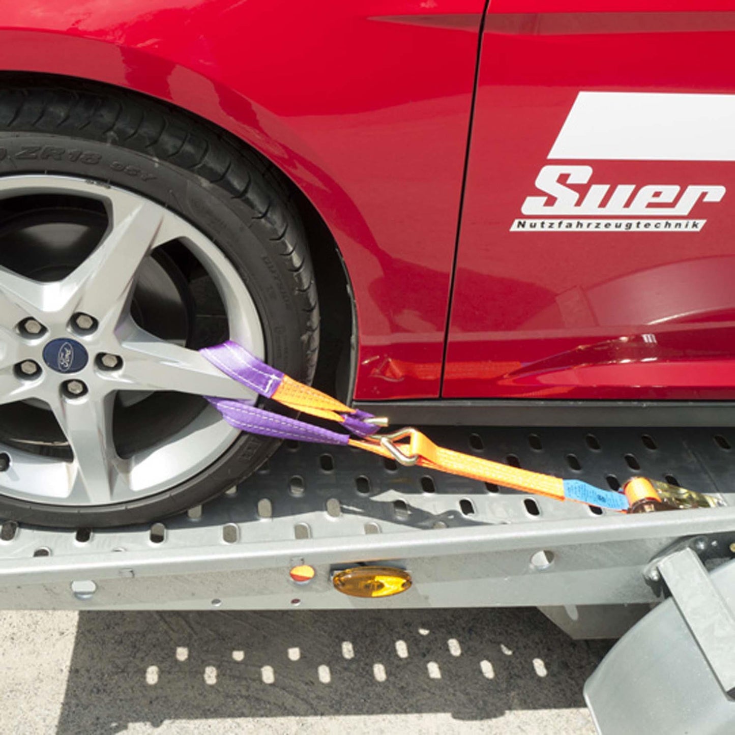 Suer S-Line car transport strap 3018, 1.5 m, fixed end 0 m