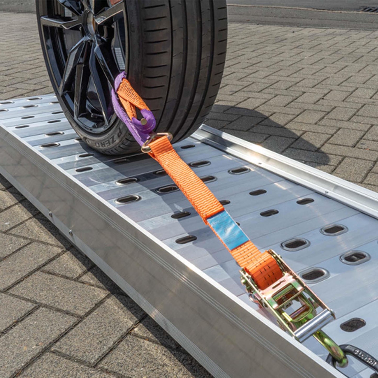 Suer S-Line car transport strap 3018, 1.5 m, fixed end 0 m