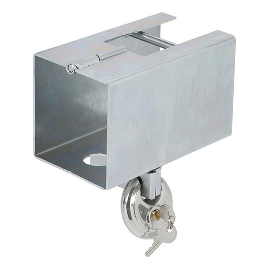 Anti-theft device foldable on and off with lock
