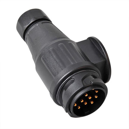 Set 13-polig Stecker und Steckdose fliegend PVC