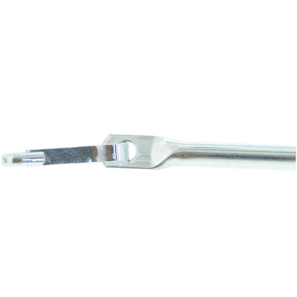 Rope termination, galvanized, L 120 mm, Ø 8 mm, with simplex hook