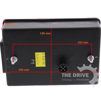Aspöck set Multipoint 4 IV right with RFS / left with NSL rear lights