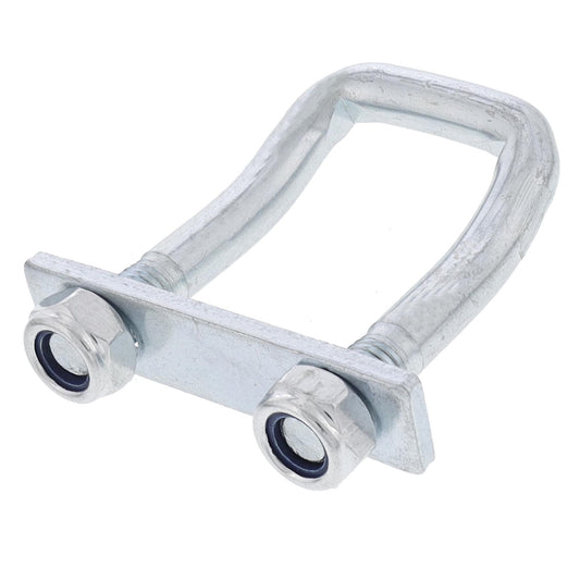 Lashing bracket 150° angled with plate and nuts 2000daN