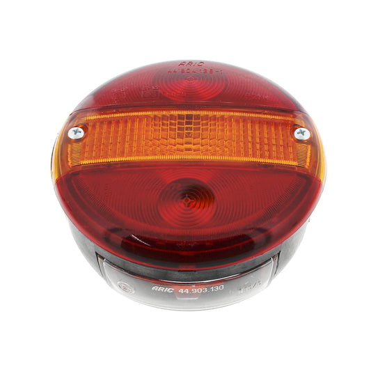 Rear light 4 functions Round Ø140mm