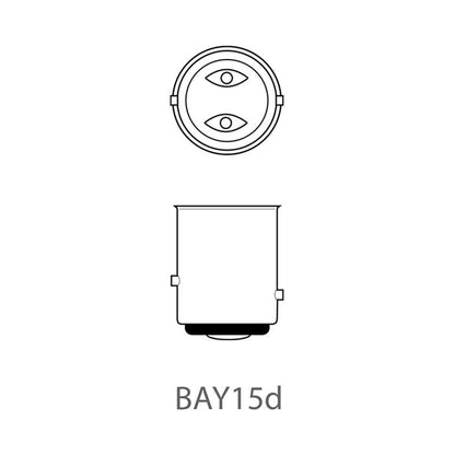 10x Autolampe 12V 21/5W BAY15d