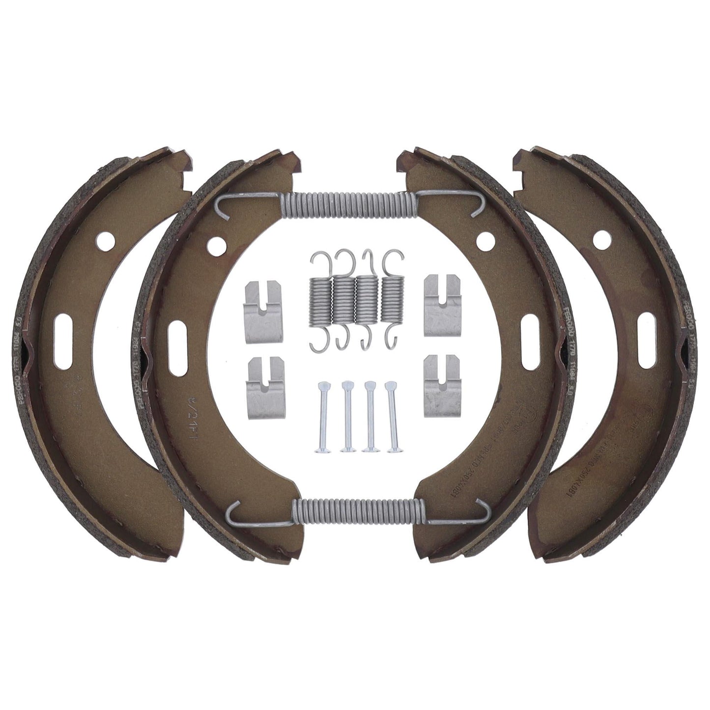 Brake shoe set suitable for BPW 250x40mm BPW S 2504-7
