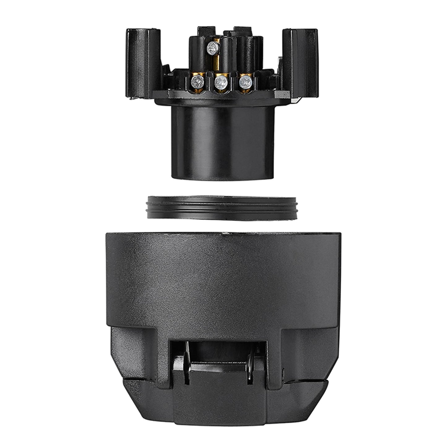 13-pin plastic trailer socket 12V + seal
