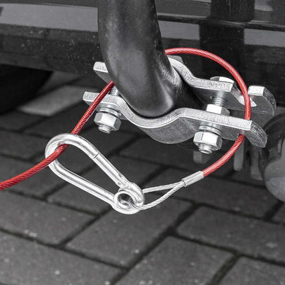 Breakaway rope for trailer 1000mm with fork head