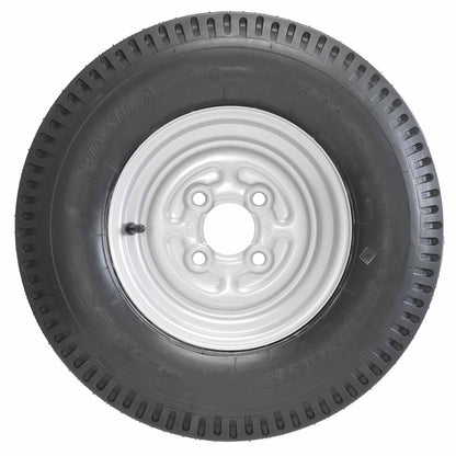 Komplettrad 5.00-10 79N TL M+S auf 3,50x10 Felge 4x100 ET0 / ML60