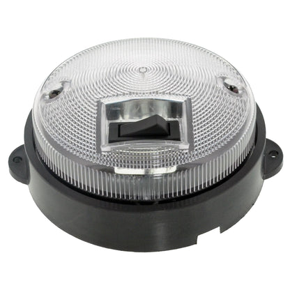 Aspöck interior light Inpoint black 122mm with switch 29-8200-007