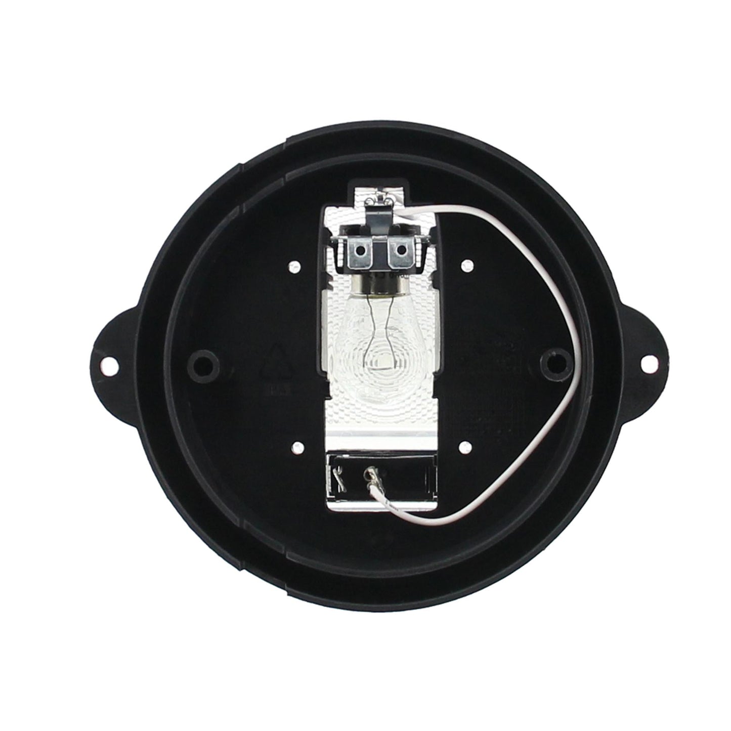 Aspöck interior light Inpoint black 122mm with switch 29-8200-007