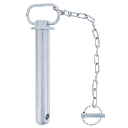 Oberlenkerbolzen mit Handgriff & Kette Kat.3 L. 187mm