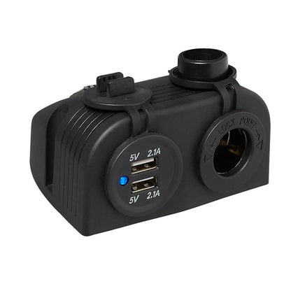 Aufbau Kit: Steckdose DIN + USB Doppel - steckdose 2x2100mA - TMN - shop.de