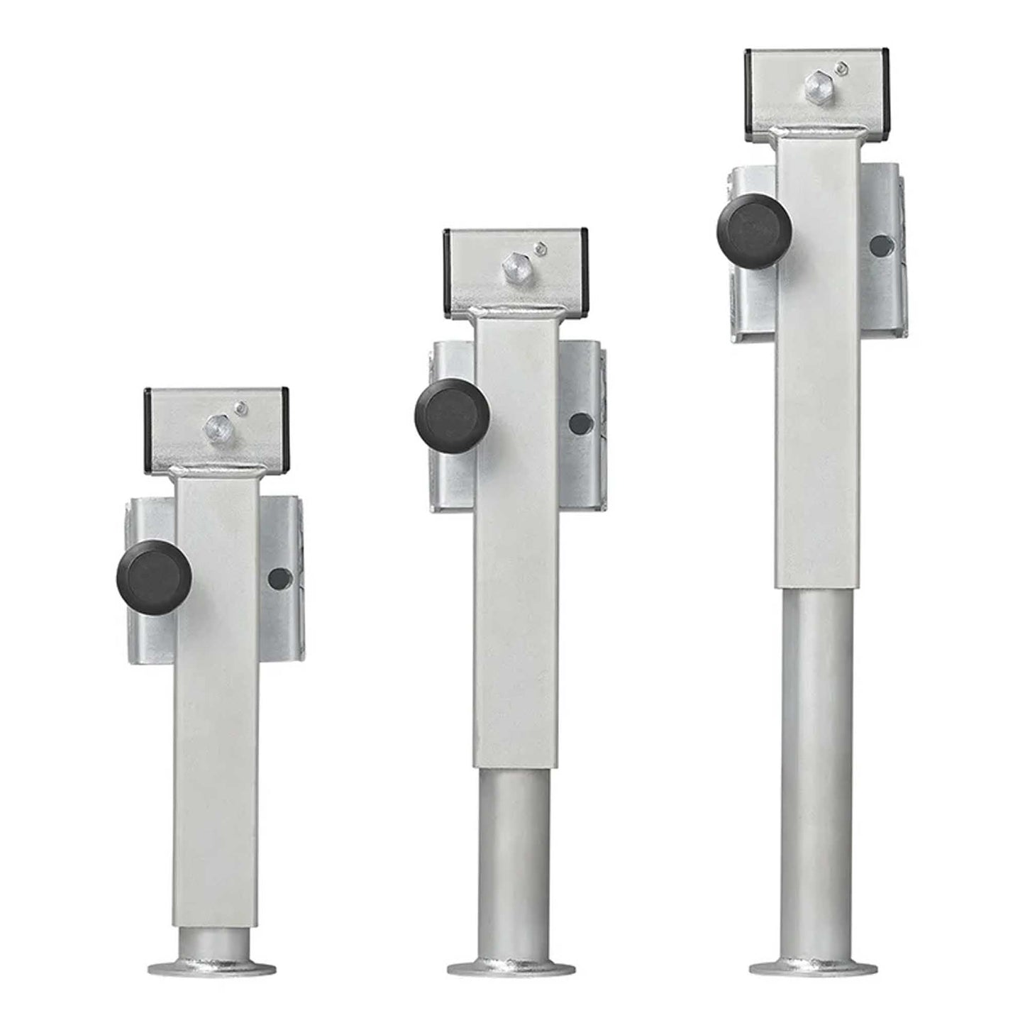 Ausdrehstütze 60x60mm klappbar 410 - 655mm FH 85 mm 1300kg mit Schraubensatz - TMN - shop.de