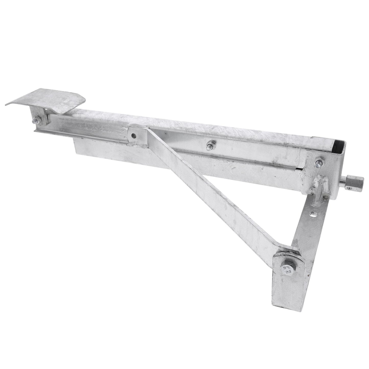 AL-KO turning support with folding base, galvanized VL or HR stroke 480mm