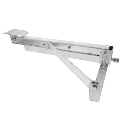 AL-KO turning support with folding base, galvanized VL or HR stroke 480mm