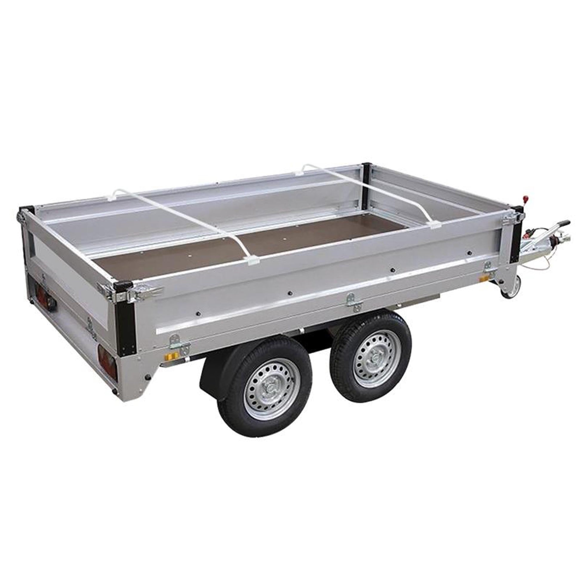 Flachplanenbügel Aluminium verstellbar 132 - 204cm für Anhänger - TMN - shop.de