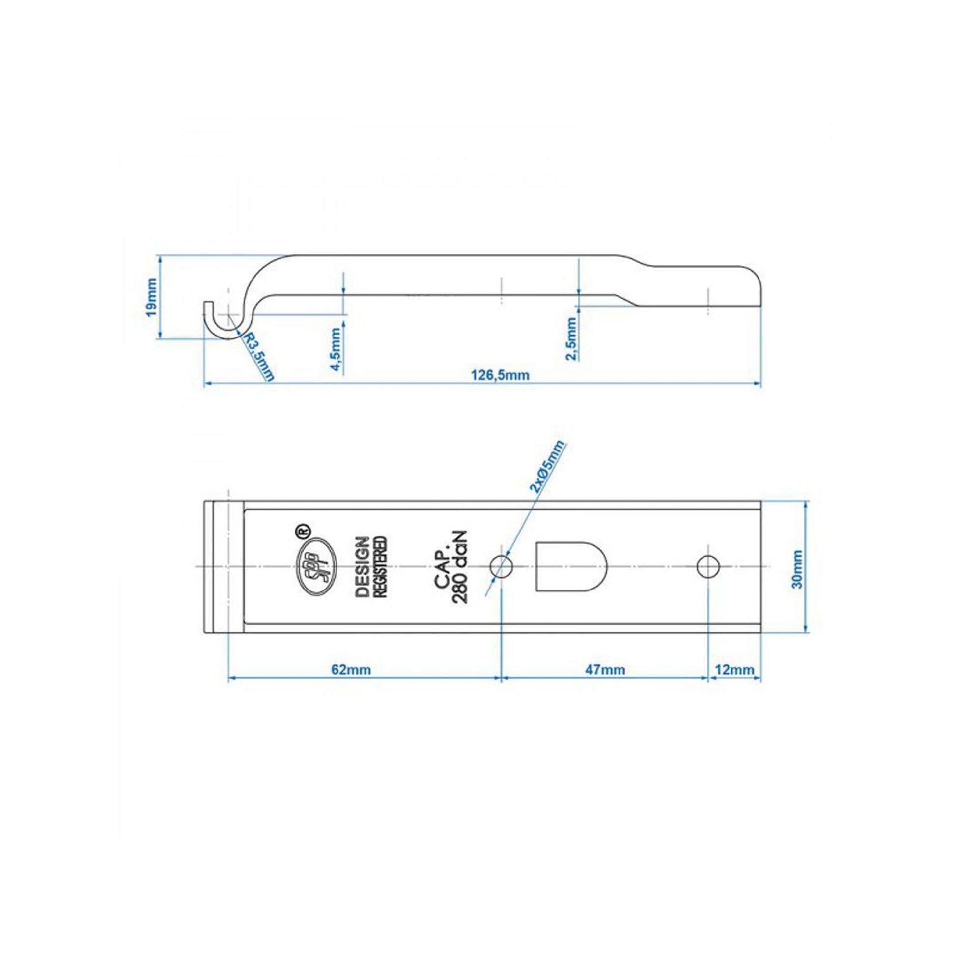 Gegenhalter für Exzenterverschluss SPP Z - 02 - TMN - shop.de