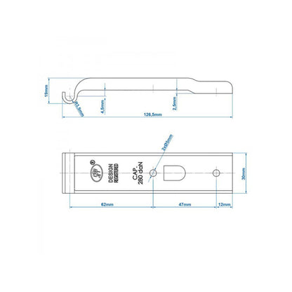 Gegenhalter für Exzenterverschluss SPP Z - 02 - TMN - shop.de