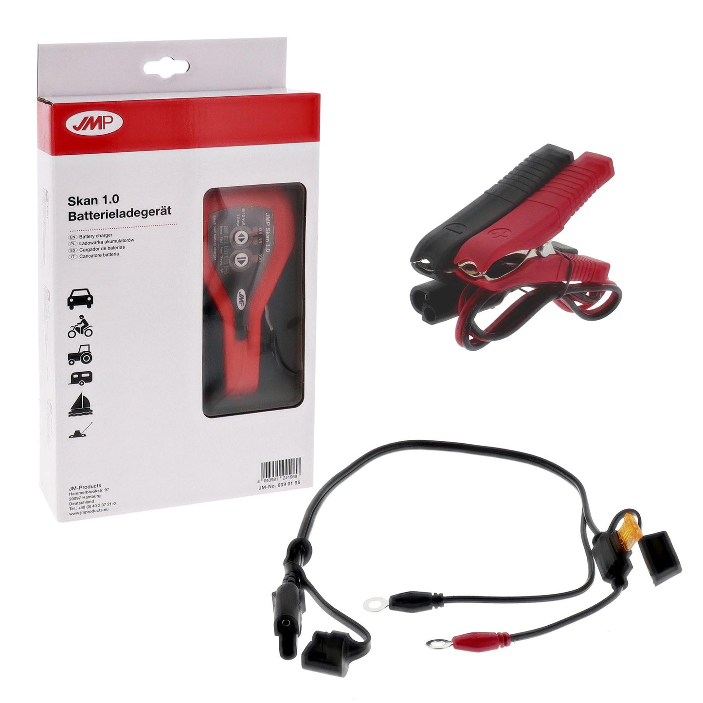 JMP SKAN 1.0 Batterieladegerät 6-12V / 1A