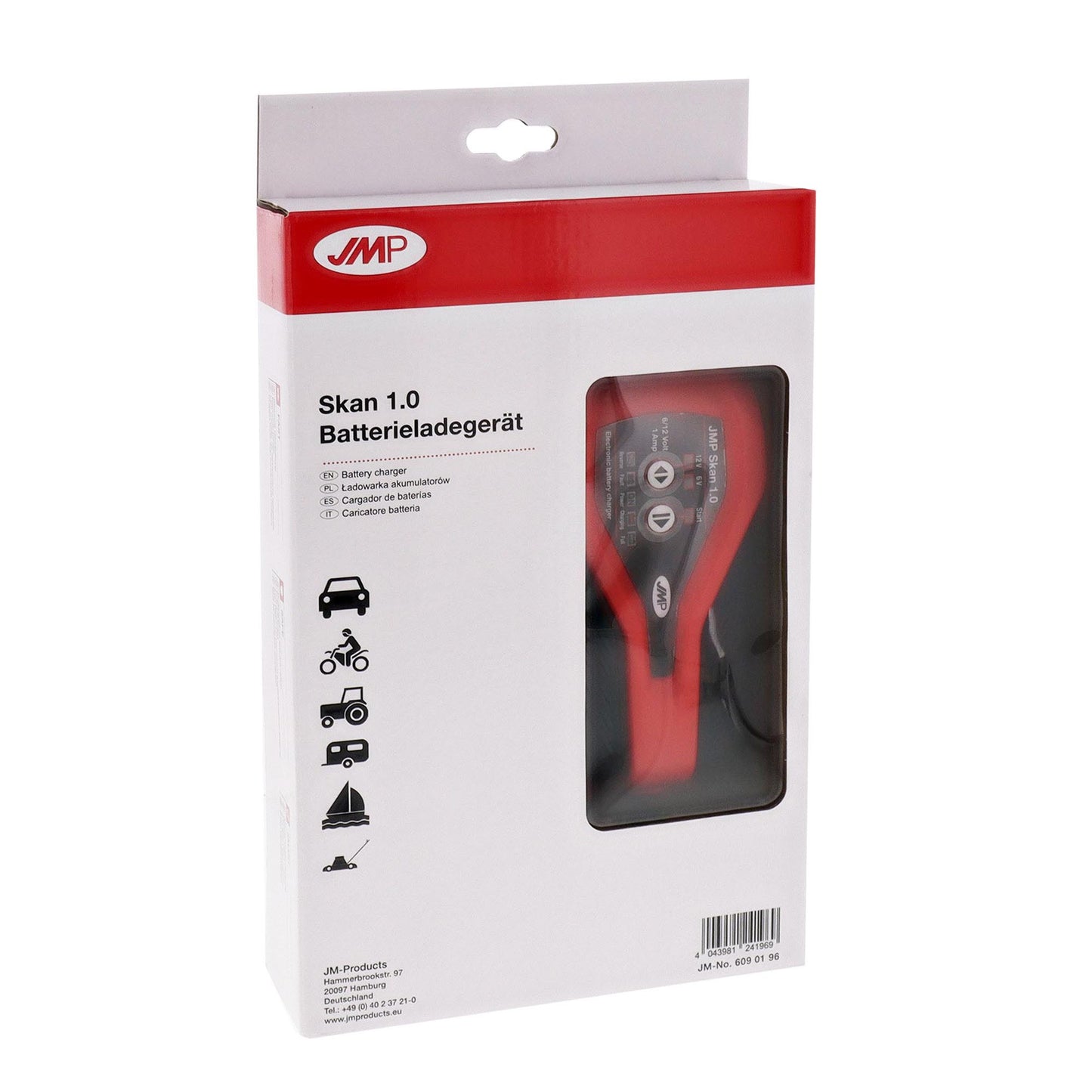 JMP SKAN 1.0 Batterieladegerät 6-12V / 1A