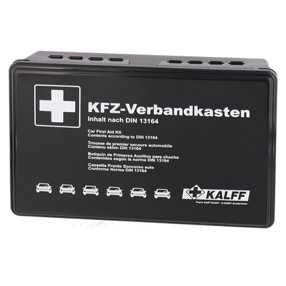 KFZ - Verbandkasten Schwarz DIN 13164 - 2022 - TMN - shop.de