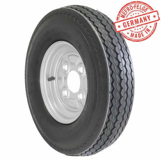 Komplettrad 4.00 - 8/4.80 63M mit Schlauch auf 2,50x8 Felge 4x100 ET0 / ML60 - TMN - shop.de