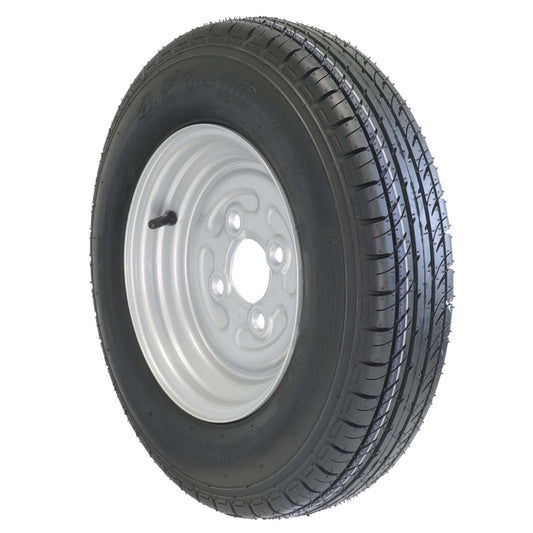 Komplettrad 4.50 - 10 76N TL M+S auf 3,50x10 Felge 4x100 ET0 / ML60 - TMN - shop.de
