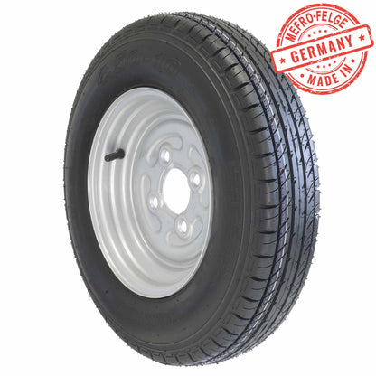 Komplettrad 4.50 - 10 R10 76N TL M+S auf 3,50x10 Felge 4x100 ET0 / ML60 - TMN - shop.de