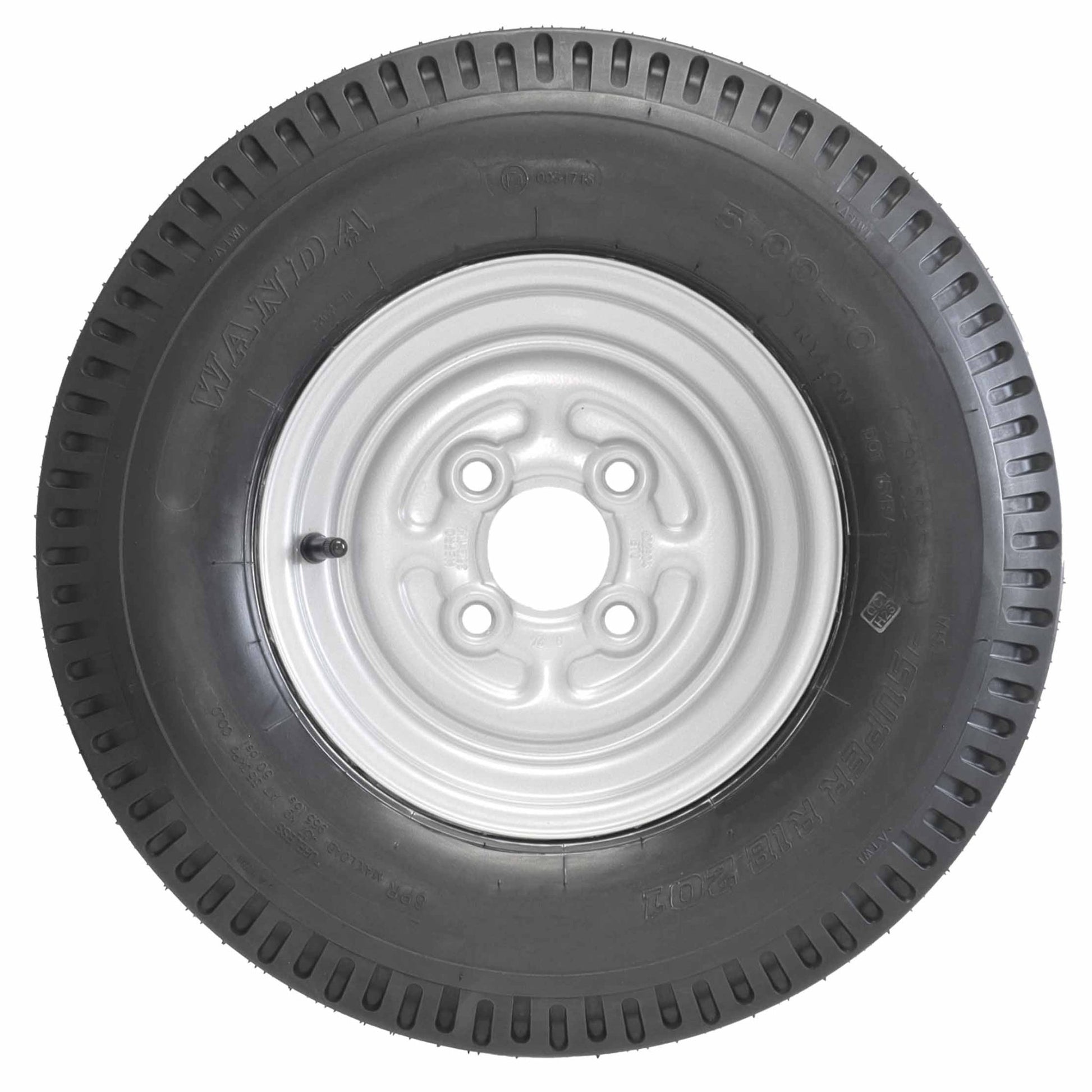 Komplettrad 5.00 - 10 R10 79N TL M+S auf 3,50x10 Felge 4x100 ET0 / ML60 - TMN - shop.de