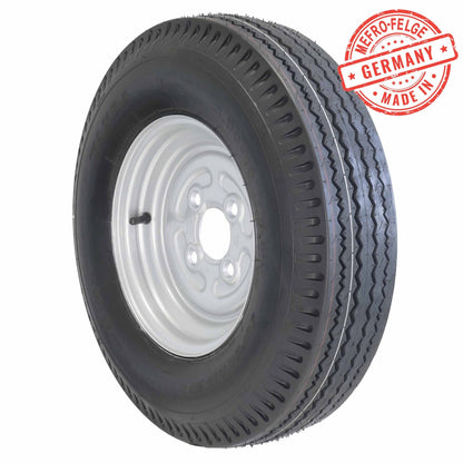 Komplettrad 5.00 - 10 R10 79N TL M+S auf 3,50x10 Felge 4x100 ET0 / ML60 - TMN - shop.de
