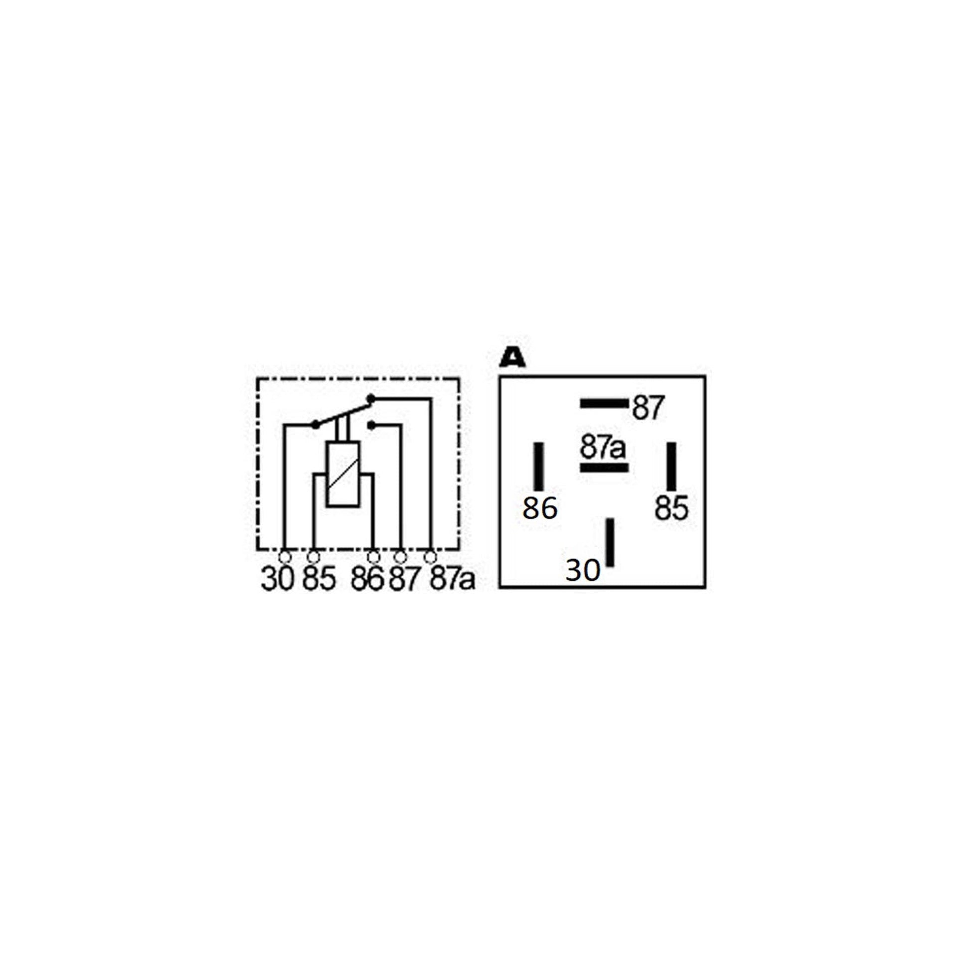 SIMA Wechslerelais 5 - polig 12V 80A - TMN - shop.de