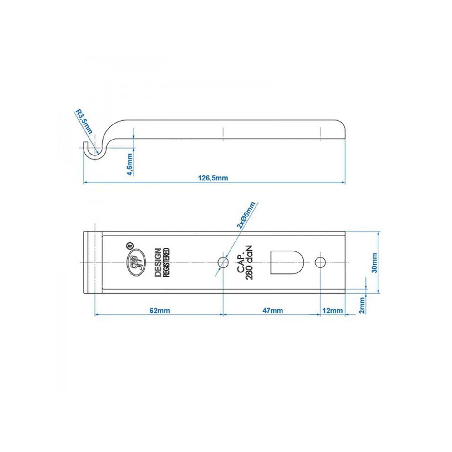 SPP Gegenhalter für Exzenterverschluss Z - 01 - TMN - shop.de
