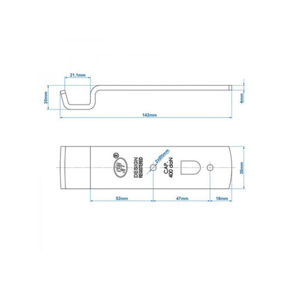 SPP Gegenhalter für Exzenterverschluss Z - 01A - TMN - shop.de