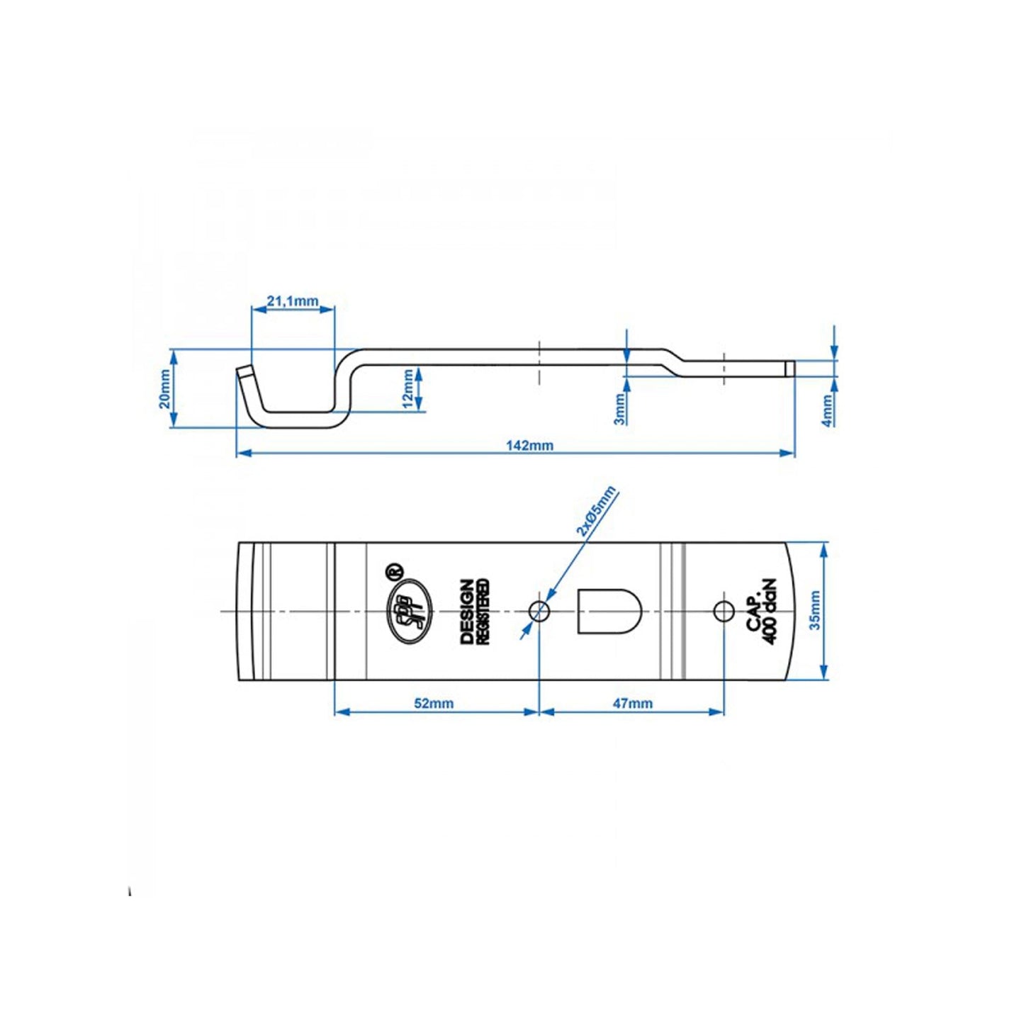 SPP Gegenhalter für Exzenterverschluss Z - 02A - TMN - shop.de