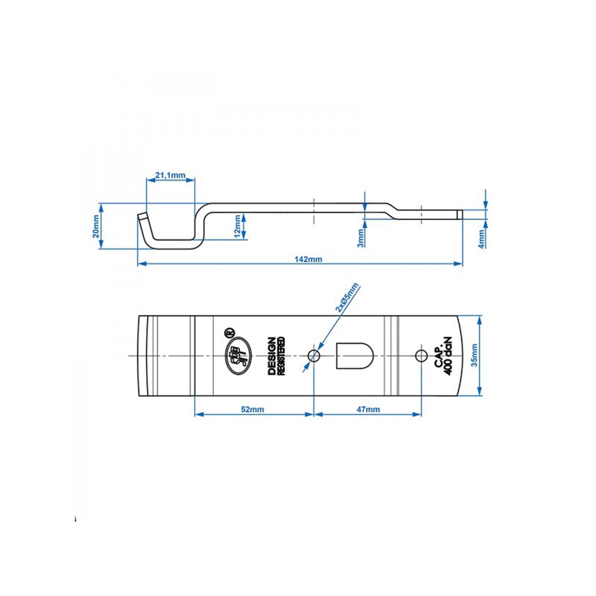 SPP Gegenhalter für Exzenterverschluss Z - 02A - TMN - shop.de