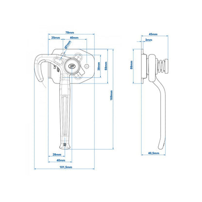 SPP Ladebordwandhaken rechts ZB - 16R - TMN - shop.de