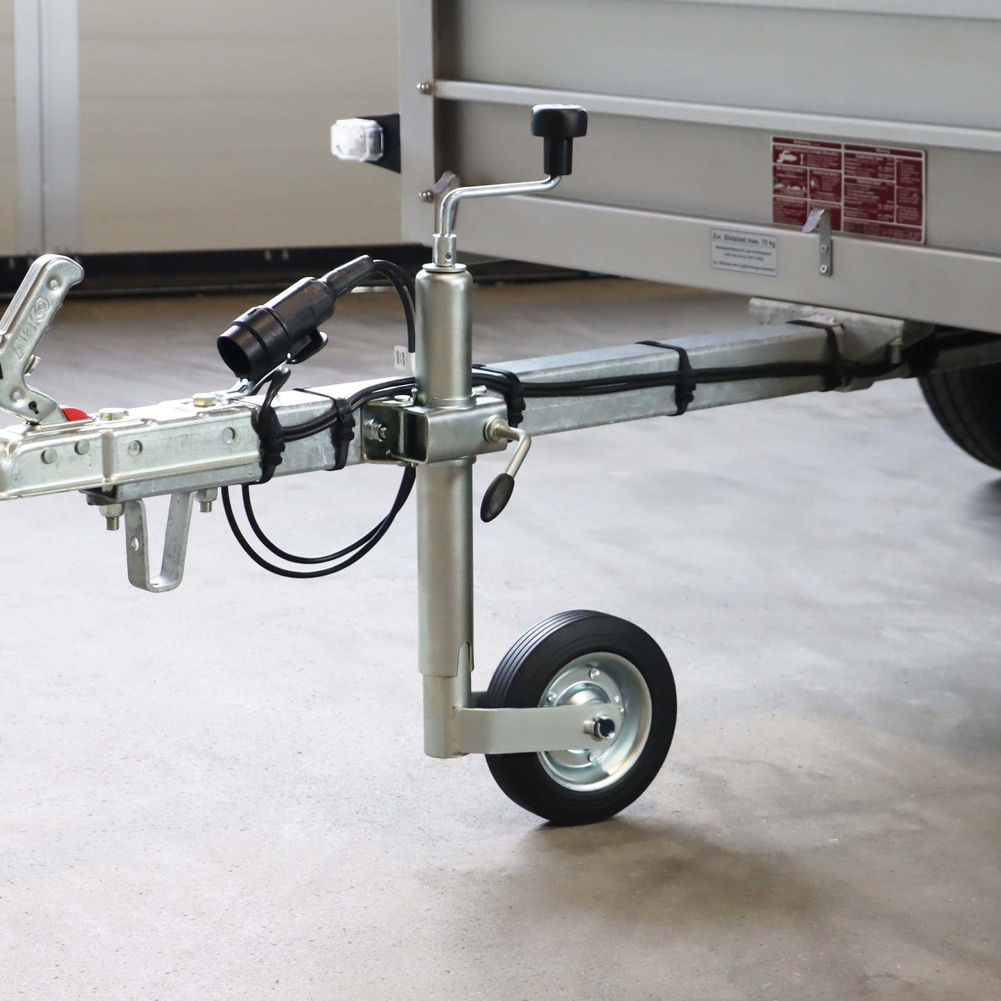 Stützrad 150kg Ø 48mm mit Klemmhalter inkl. Befestigungsschrauben - TMN - shop.de
