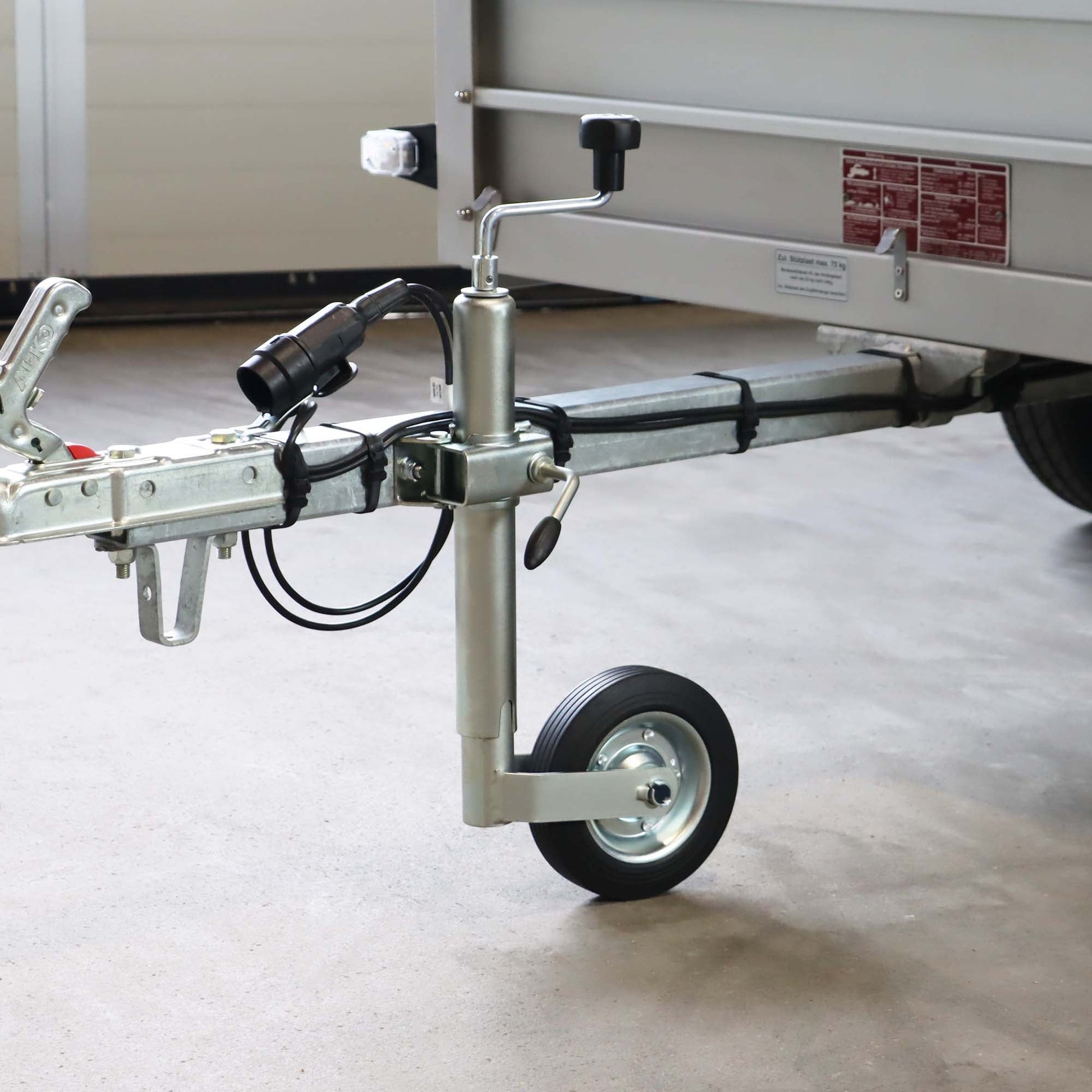 Stützrad 150kg Ø 48mm mit Klemmhalter inkl. Befestigungsschrauben - TMN - shop.de