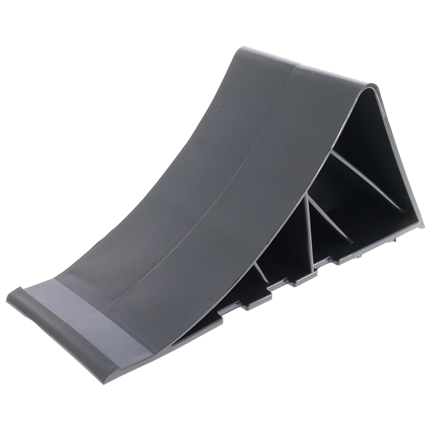 Unterlegkeil Bremskeil Schwarz mit Klipp-Halter
