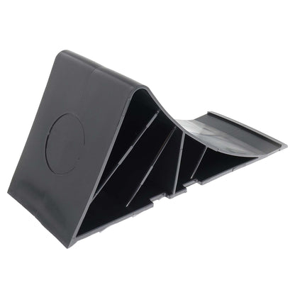 Unterlegkeil Bremskeil Schwarz mit Klipp-Halter