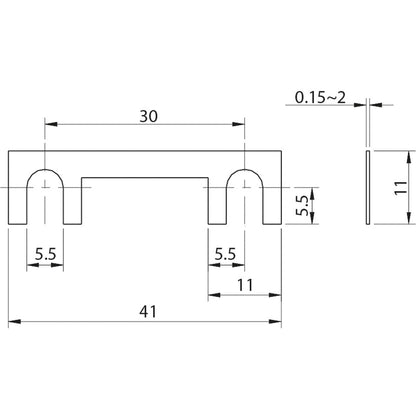 10x Streifensicherung 6-36V von 25 bis 150 Ampere Blattsicherung DIN 72581/2 - TMN-shop.de