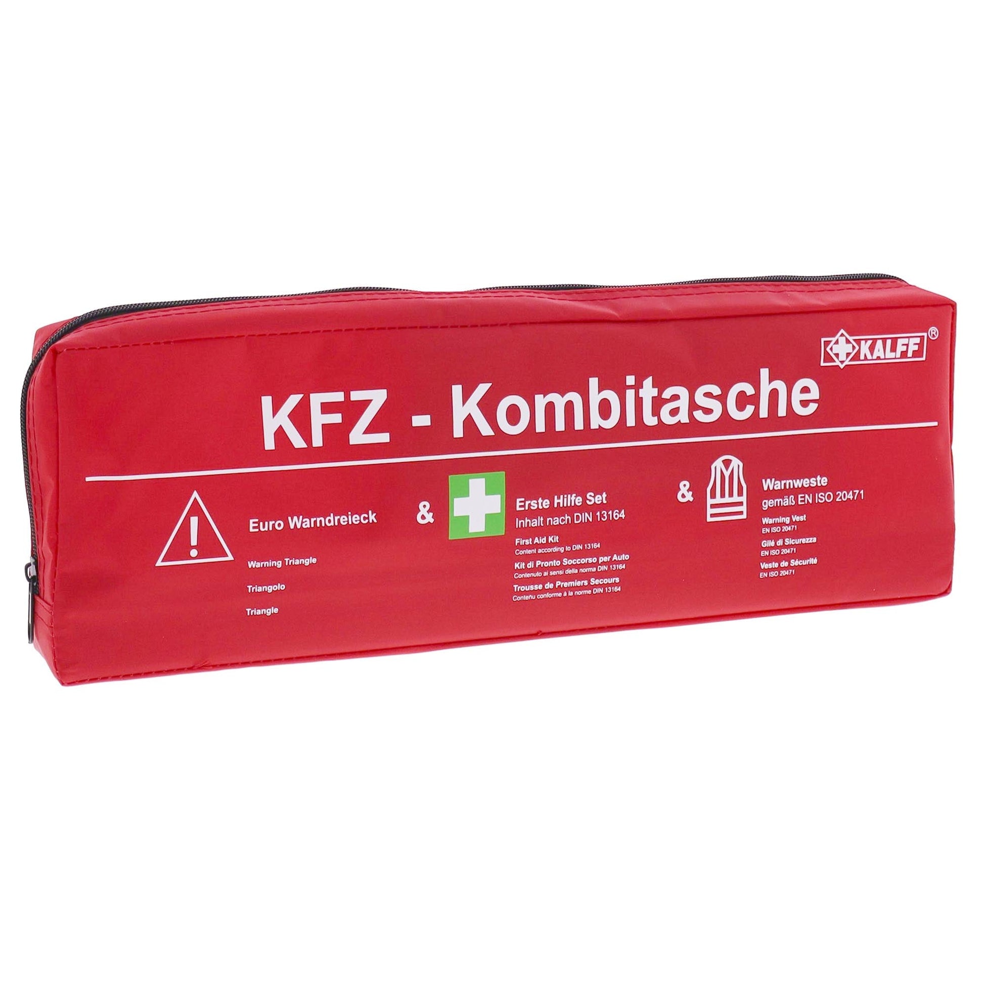 Kalff Erste-Hilfe-Tasche KFZ-Kombitasche Compact, Füllung nach DIN